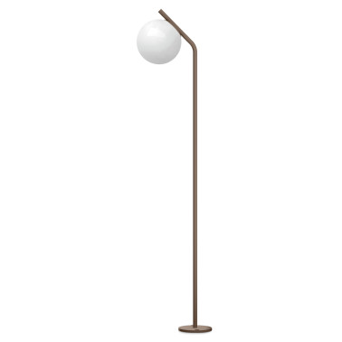 LOMBARDO PUNTO STELO Baliza con Esfera de Vidrio IP65