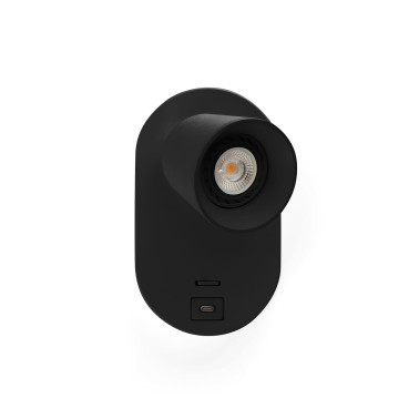 FARO CORB USB C Aplique de Lectura Negro