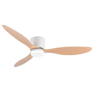 LIGHTED HERAULT Ventilador con luz LED y aspas fijas