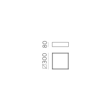 ACB MUNICH 300 Plafón Blanco Texturado 18W 3CCT