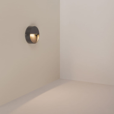 HOFF LIGHT ATHENS 3 REDONDO Aplique Antracita 4CCT