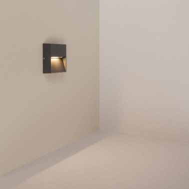 HOFF LIGHT ATHENS 3 CUADRADO Aplique Antracita 4CCT