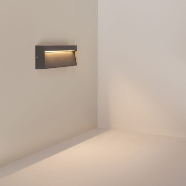 HOFF LIGHT ATHENS 6 RECTANGULAR Aplique Antracita 4CCT