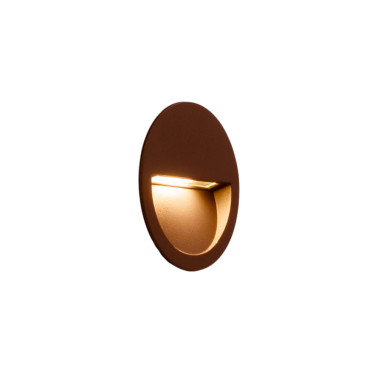 HOFF LIGHT ATHENS 3 REDONDO Empotrable Corten 4CCT