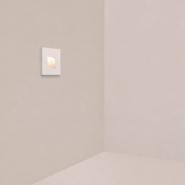 HOFF LIGHT ESTEPONA SQUARE Empotrable Blanco 80x80
