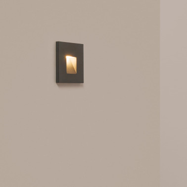 HOFF LIGHT ESTEPONA SQUARE Empotrable Antracita 80x80