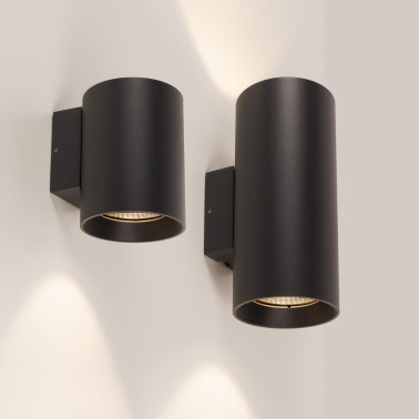 HOFF LIGHT DUBAI 20 Aplique Antracita 20W IP65 18º
