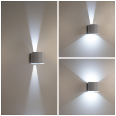 HOFF LIGHT PALMA ROUND Aplique 3CCT Blanco