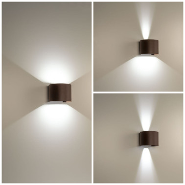 HOFF LIGHT PALMA ROUND Aplique 3CCT Corten