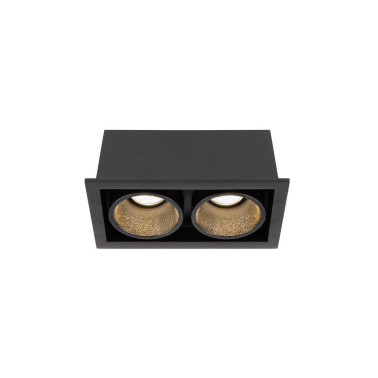 HOFF LIGHT EGYPT 10W Empotrable Super Slim Negro 35º 3K