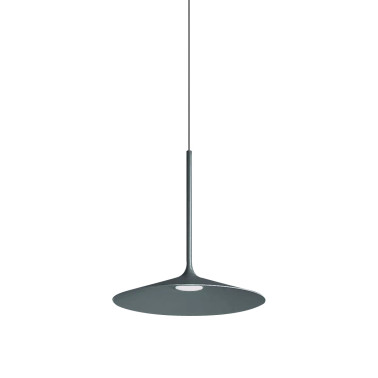 LINEA LIGHT POE_P1 Colgante 6W Gris Basalto Texturado