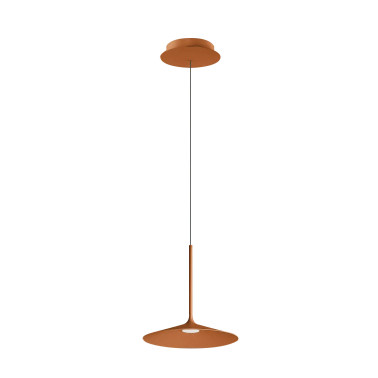 LINEA LIGHT POE_P1 Colgante 6W Terracota Texturado
