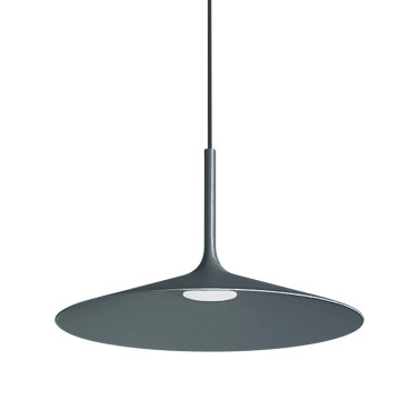 LINEA LIGHT POE PLUS Colgante 15W Gris Basalto Texturado