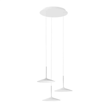 LINEA LIGHT POE_P3 Colgante 17W Blanco Texturado