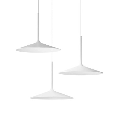 LINEA LIGHT POE_P3 Colgante 17W Blanco Texturado