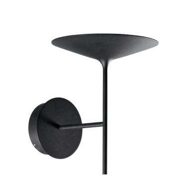 LINEA LIGHT POE_W Aplique 6W Negro Texturado