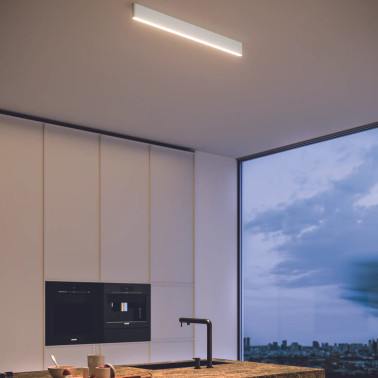 LINEA LIGHT SATORI_S Plafón Blanco Texturado 37W 2700K