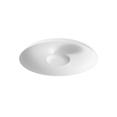 LINEA LIGHT BASIN_S Plafón-Aplique 32W Blanco Texturado