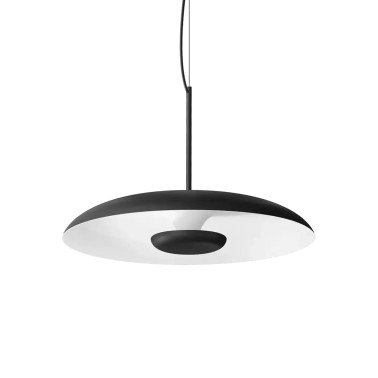 LINEA LIGHT BASIN_P Colgante 25W Negro Texturado