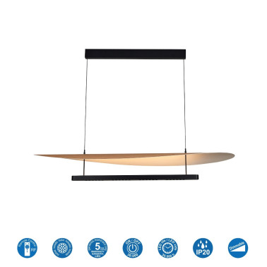 MANTRA ABISAL 1200 Colgante Negro-Haya CCT