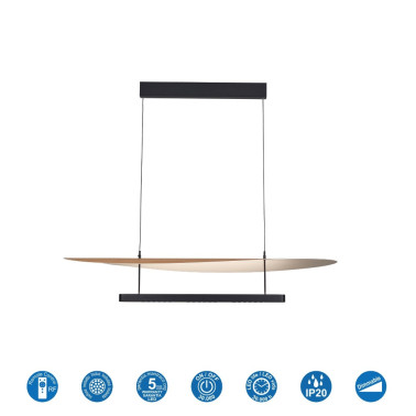 MANTRA ABISAL 1000 Colgante Negro-Haya CCT