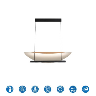MANTRA ABISAL 800 Colgante Negro-Haya CCT