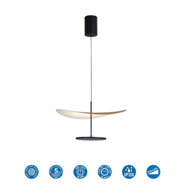 MANTRA ABISAL 470 Colgante Negro-Haya CCT