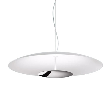 LINEA LIGHT HORIZON_P Colgante Luz Indirecta Cromado