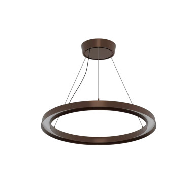 LINEA LIGHT LIRA_PR Colgante IP65 24W Marrón Oscuro