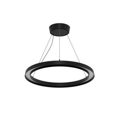 LINEA LIGHT LIRA_PR Colgante IP65 24W Negro Texturado