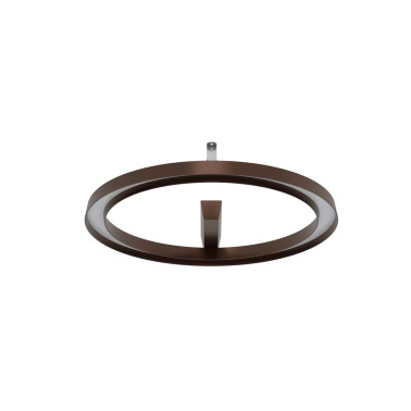 LINEA LIGHT LIRA_SR Plafón IP65 24W Marrón Oscuro