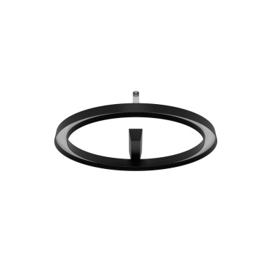LINEA LIGHT LIRA_SR Plafón IP65 24W Negro Texturado
