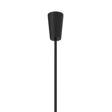 MANTRA ZYRA 1252 Plafón Negro-Cobre 2700K