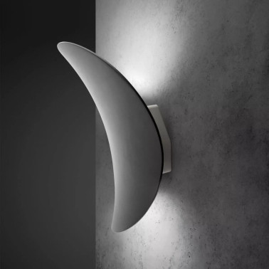 LINEA LIGHT ALBA Aplique Negro Texturado 31W