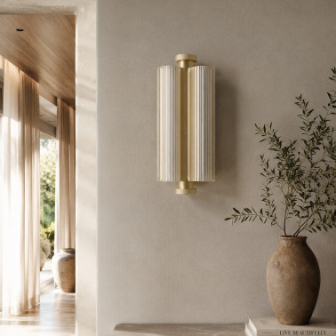 AROMAS RYST Aplique Oro Envejecido/Antracita