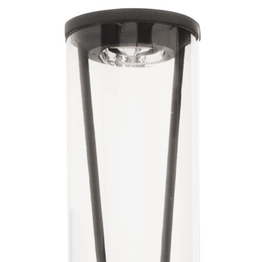 FARO RUSH 3100 Lámpara farola gris oscuro 2700K 180º