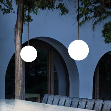 LINEA LIGHT OH!_P65 380 Colgante Blanco E27