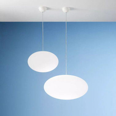 LINEA LIGHT OH! Smash_P65 380 Colgante Blanco E27