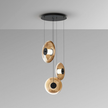 SCHULLER DIABOLO LED 450 Colgante Ambar