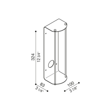 LOMBARDO GLOW 100 Accesorio Frame