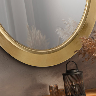SCHULLER ALAN 87x67 Espejo Pan De Oro