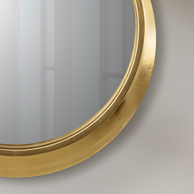 SCHULLER ALAN 87x87 Espejo Pan De Oro