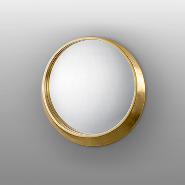 SCHULLER ALAN 87x87 Espejo Pan De Oro