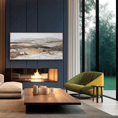 SCHULLER LEJANIAS Pintura Acrílica 143X73