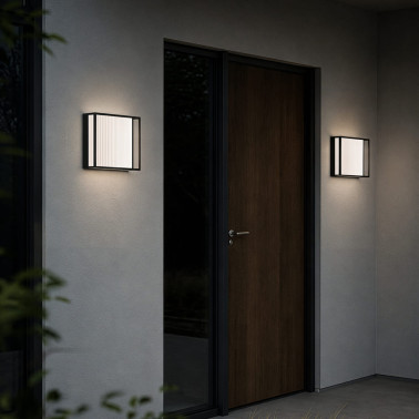 LOMBARDO GLOW 250 MASK Aplique Negro IP66