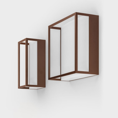 LOMBARDO GLOW 250 MASK Aplique Corten IP66