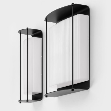 LOMBARDO GLOW 250 FRAME Aplique Gris Oscuro IP66