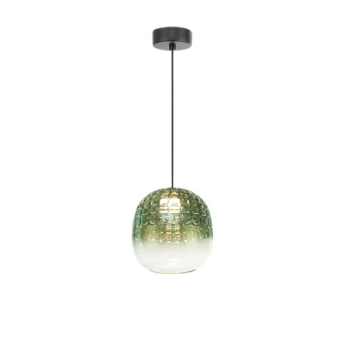 SCHULLER MARES 170 LED Lámpara Colgante Verde