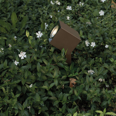 LOMBARDO AGO Q GARDEN Proyector Estaca Bronce Marrón 6W