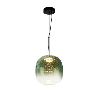 SCHULLER MARES 230 LED Lámpara Colgante Verde